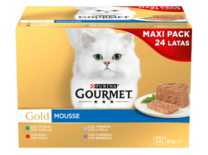 Comida Húmida para Gato Adulto Seleção Mousses