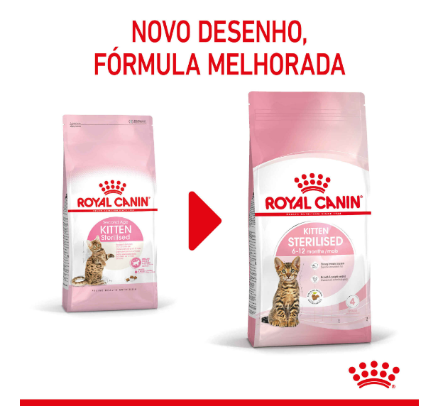 Ração para Gato Esterilizado Júnior