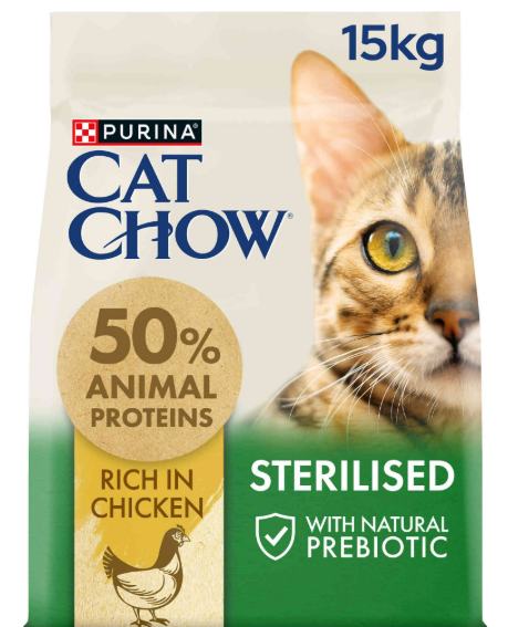 Ração para Gato Adulto Esterilizado Frango