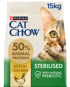 Ração para Gato Adulto Esterilizado Frango