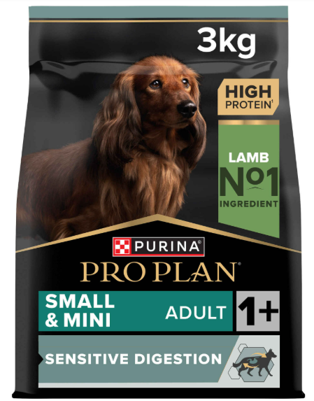 Ração para Cão Adulto Mini Sensitive Digestion Borrego Purina Pro Plan
