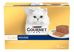 Comida Húmida para Gato Adulto Mousse Peixe do Oceano