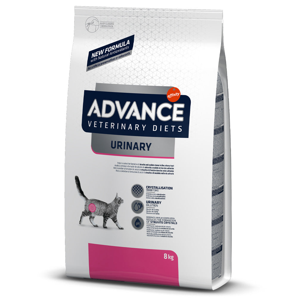 Advance Veterinary Diets Urinary Feline para gatos adultos com problemas urinários